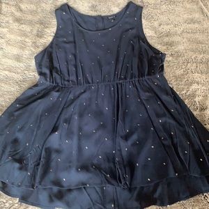 Women’s plus size babydoll tank